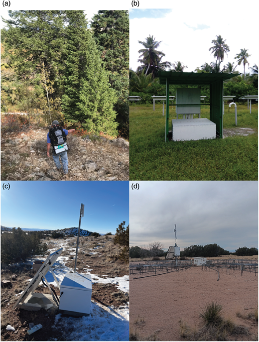 Figure 1: Seismic stations and power systems operating in a wide range of environmental conditions.